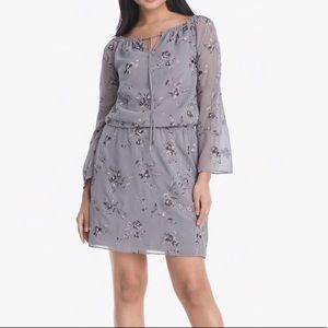 WHBM DRESS Floral Embroidered Blouson. - Great Dress